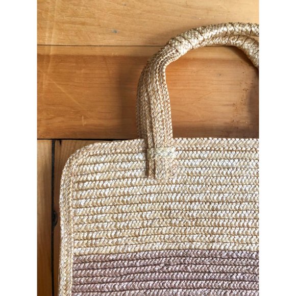 Vintage Straw Bag - Picture 3 of 4